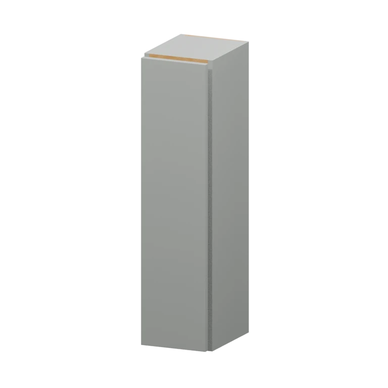 Auburn 9-in Wall Cabinet (W936) in Solid Platinum